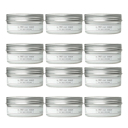 DEPOT No. 302 Clay Pomade 75 ml - 12 Stuks