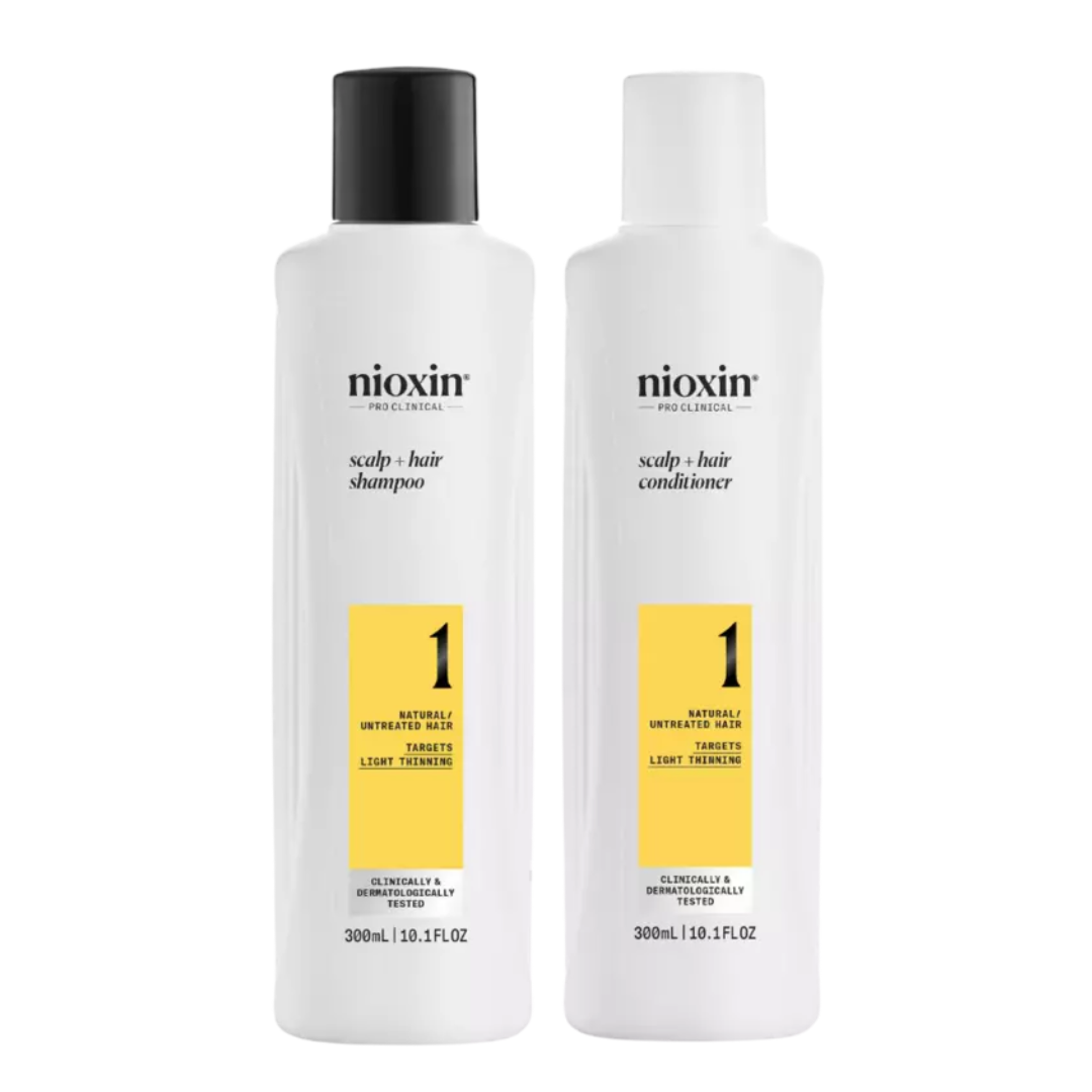 Nioxin System 1 Shampoo & Conditioner Set - 300ml