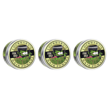 Lockhart's Goon Grease Pomade Firm Hold - 3 Pieces