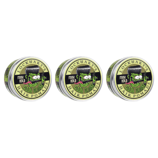 Lockhart's Goon Grease Pomade Firm Hold - 3 Stuks