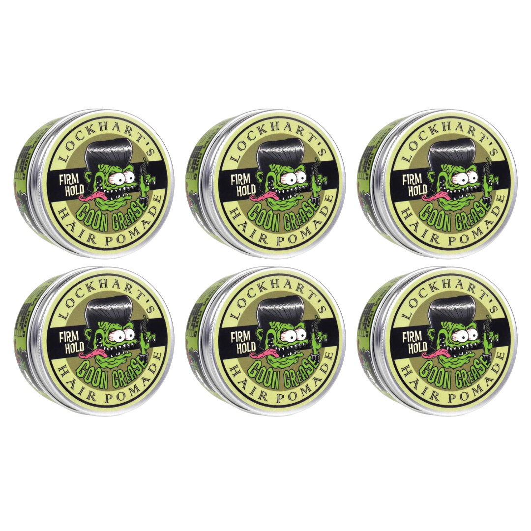 Lockhart's Goon Grease Pomade Firm Hold - 6 Pieces