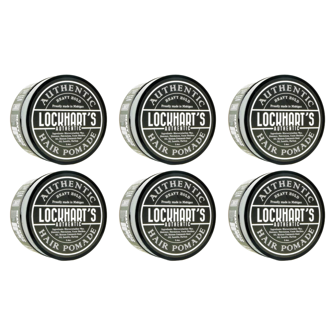 Lockhart's Heavy Hold Pomade - 6 Pieces