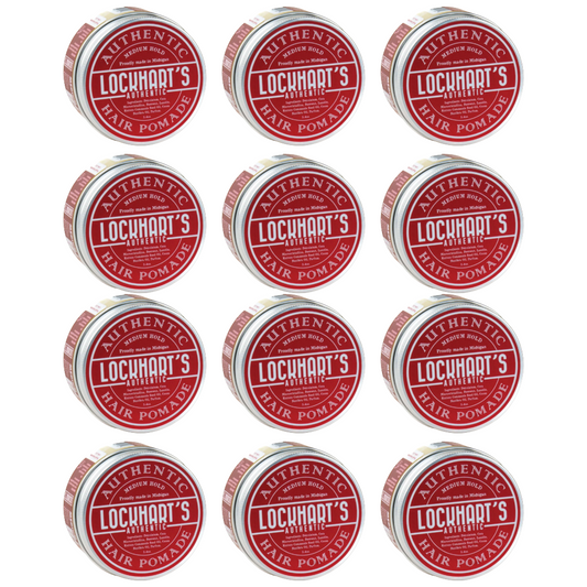 Lockhart's Pomade met Medium Hold - 12 Stuks