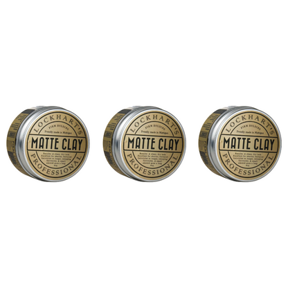 Lockhart's Matte Clay - 3 Stück