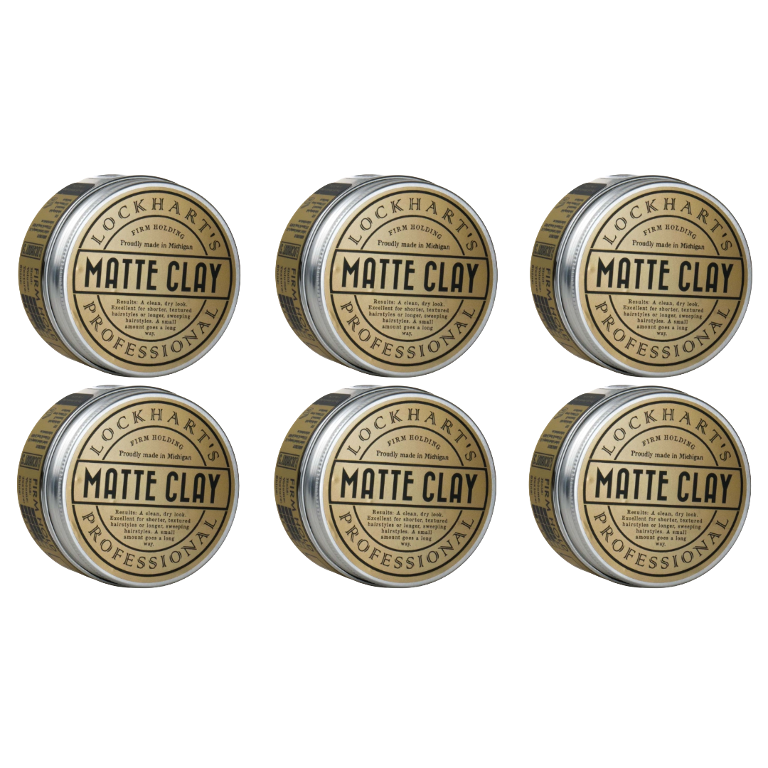 Lockhart's Matte Clay - 6 Stück