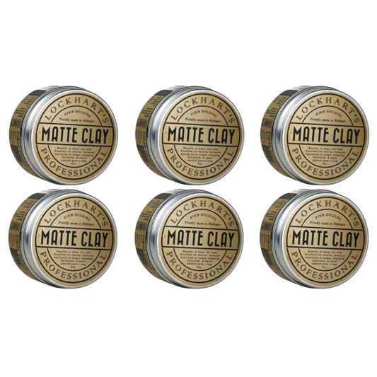 Lockhart's Matte Clay - 6 Stuks