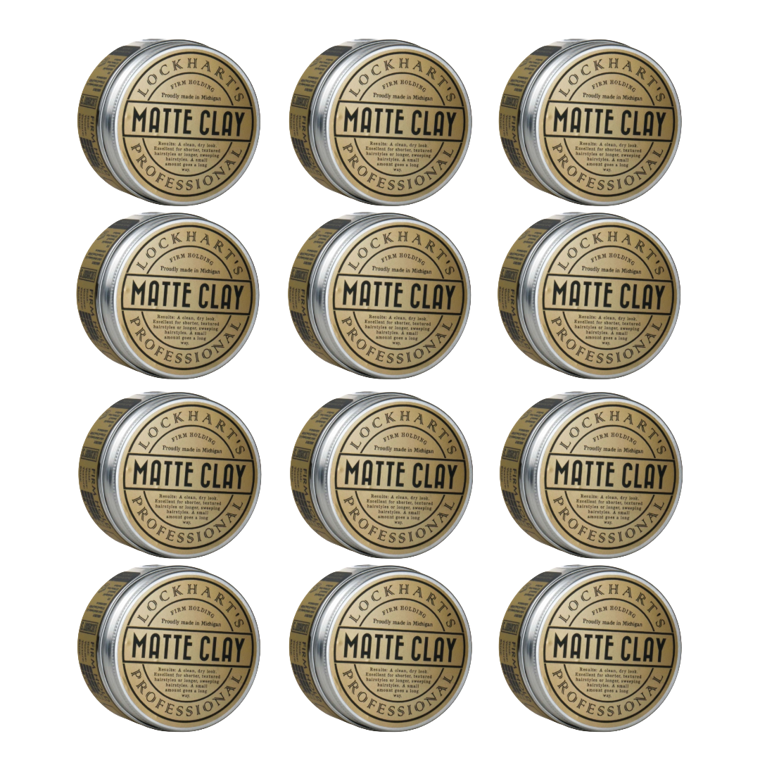 Lockhart's Matte Clay - 12 Stück