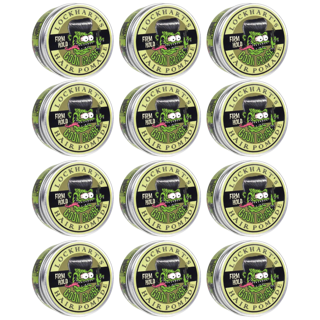 Lockhart's Goon Grease Pomade Firm Hold - 12 Pieces