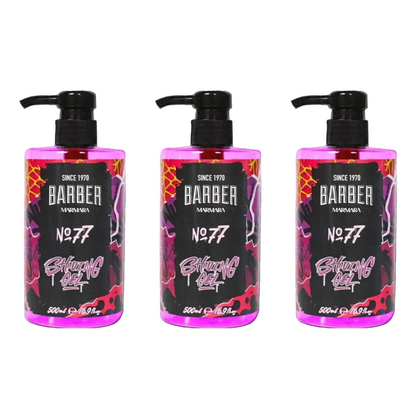 MARMARA BARBER Scheergel nr. 77 - 500ml - 3 Pack