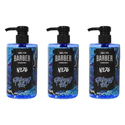MARMARA BARBER Shaving Gel No. 76 - 500ml - 3 Pack
