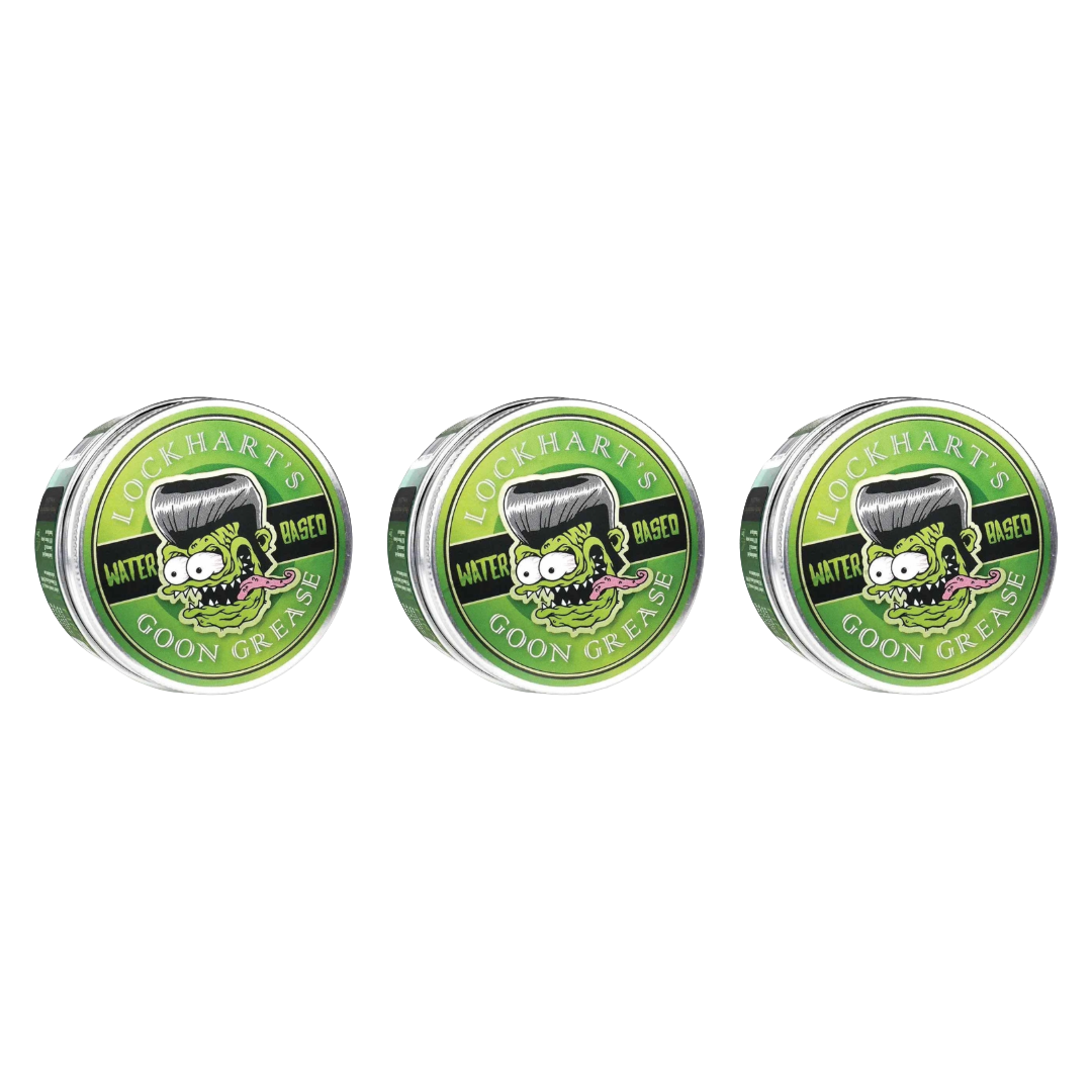 Lockhart's Goon Grease Water Based Pomade - 3 Pieces