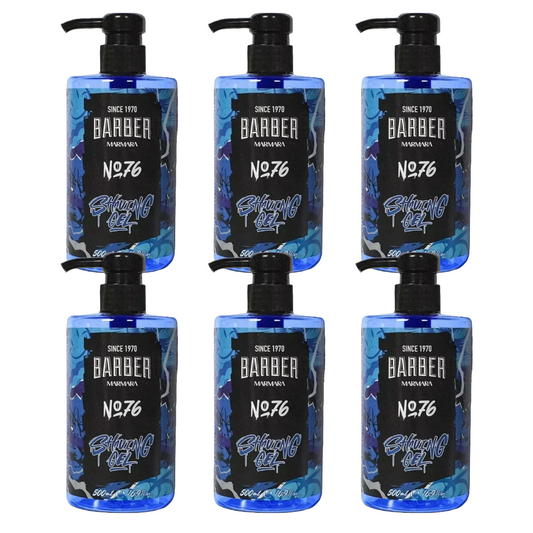 MARMARA BARBER Rasiergel Nr. 76 - 500 ml - 6 Pack