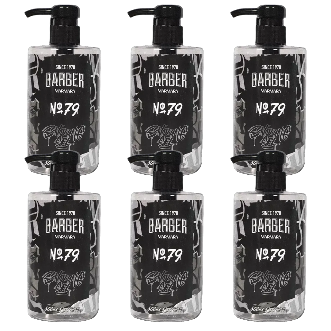 MARMARA BARBER Scheergel nr. 79 - 500ml - 6 Pack