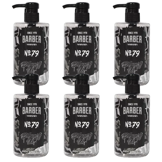 MARMARA BARBER Shaving Gel No. 79 - 500ml - 6 Pack