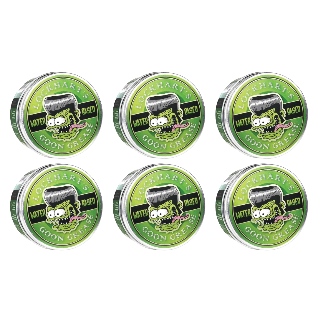 Lockhart's Goon Grease Water Based Pomade - 6 Pieces