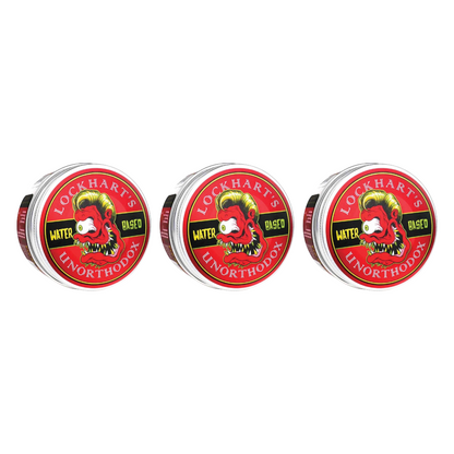 Lockhart's Goon Grease Unorthodox Water Based Pomade - 3 Pieces