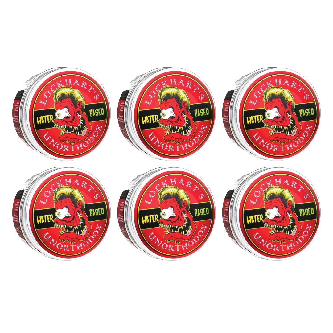 Lockhart's Goon Grease Unorthodox Water Based Pomade - 6 Pieces