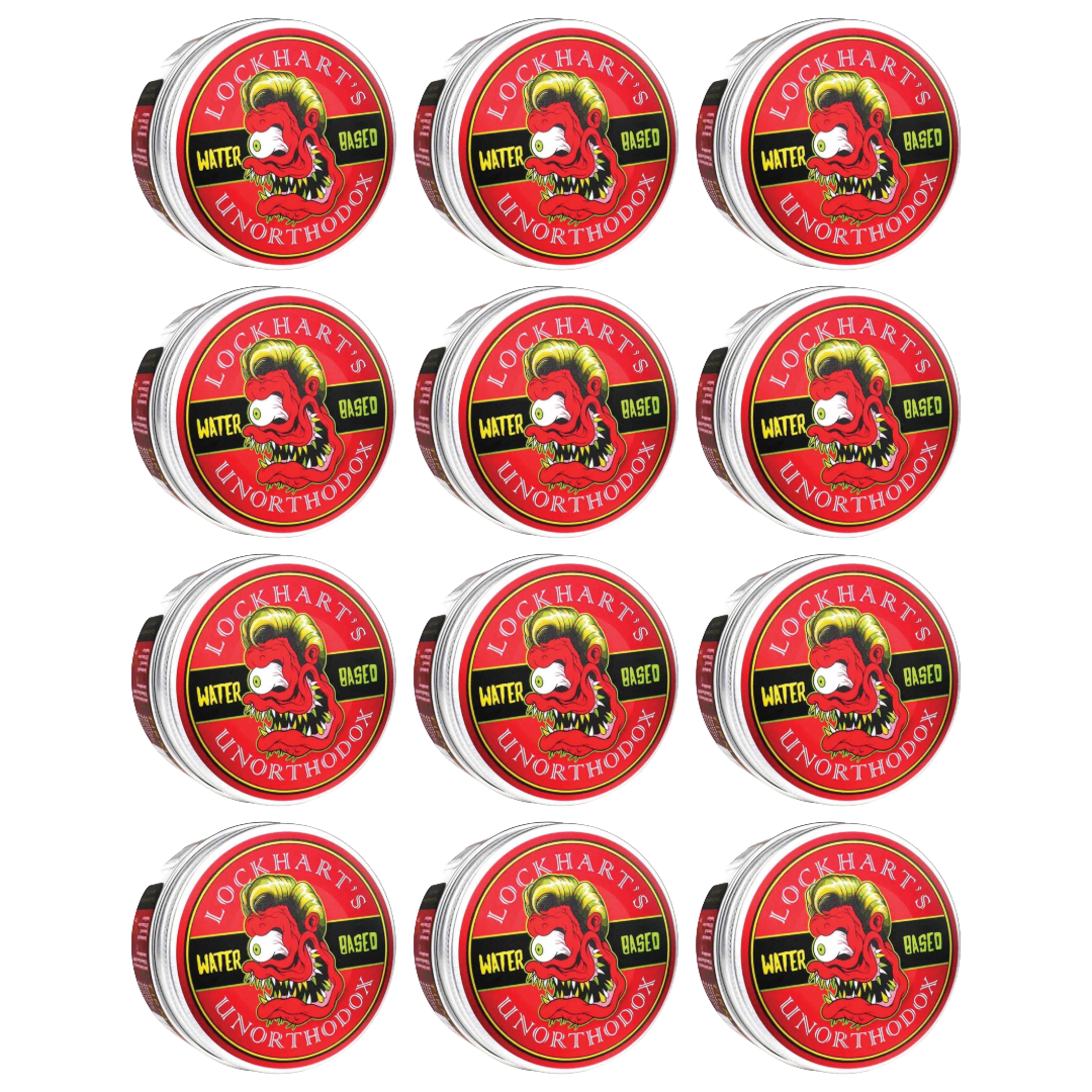 Lockhart's Goon Grease Unorthodox Water Based Pomade - 12 Pieces