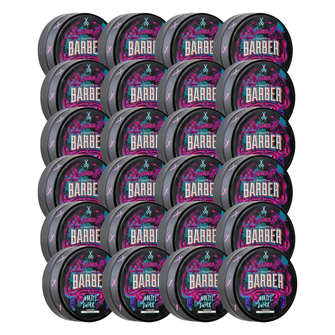 MARMARA BARBER Keratin Mattwachs 150 ml - 24 Stück