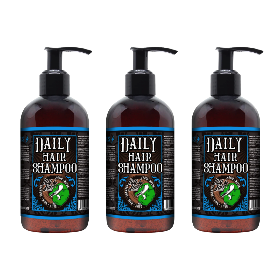 HEY JOE! Tägliches Haarshampoo 250 ml - 3 Pack