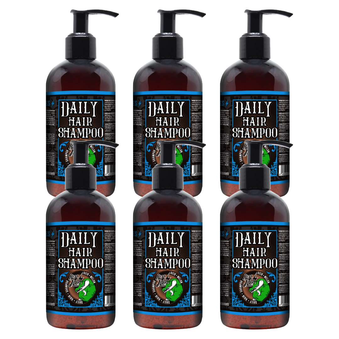 HEY JOE! Dagelijkse haarshampoo 250ml - 6 Pack