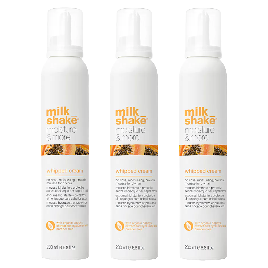 Milkshake Moisture & More Whipped Cream 200ml - 3 Pack