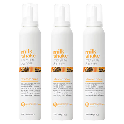 Milkshake Moisture & More Whipped Cream 200ml - 3 Pack