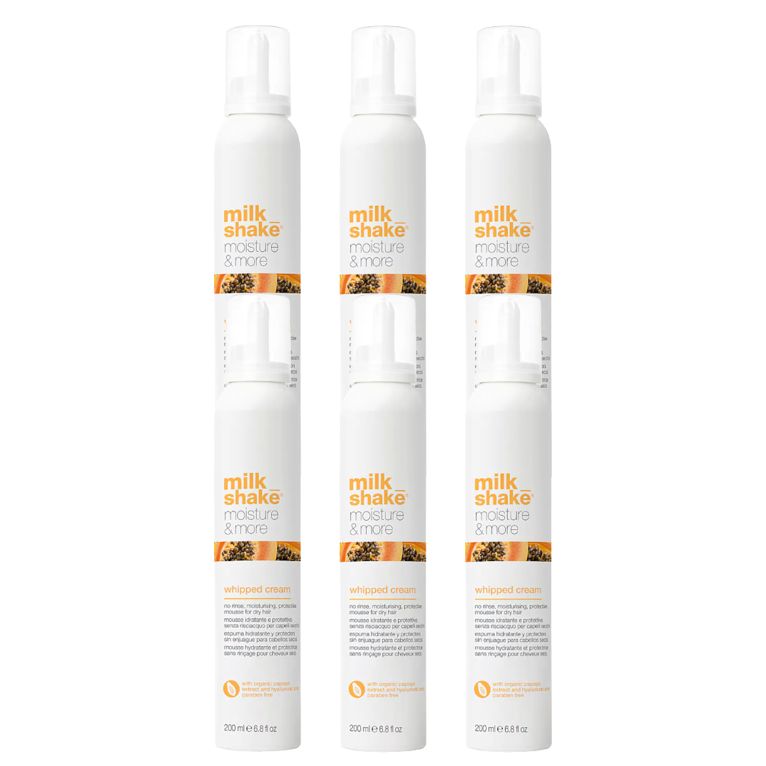 Milkshake Moisture & More Whipped Cream 200ml - 6 Pack