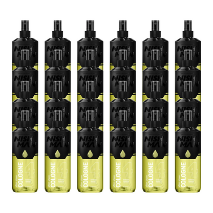 Nish Man Aftershave Köln 4 ZITRONE - 24 Pack