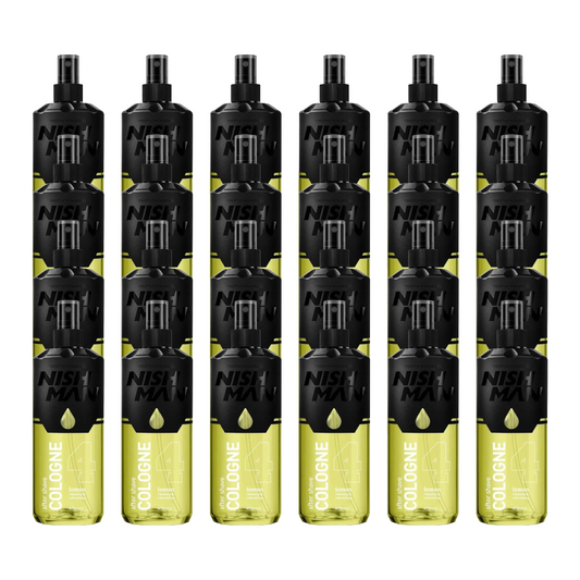 Nish Man Aftershave Köln 4 ZITRONE - 24 Pack