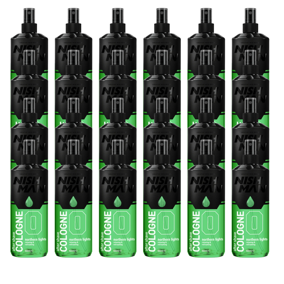 Nish Man Aftershave Cologne 0 Northern Lights 400ml - 24 Stück