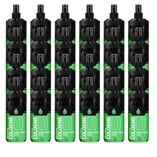 Nish Man Aftershave Cologne 0 Northern Lights 400ml - 24 Stück