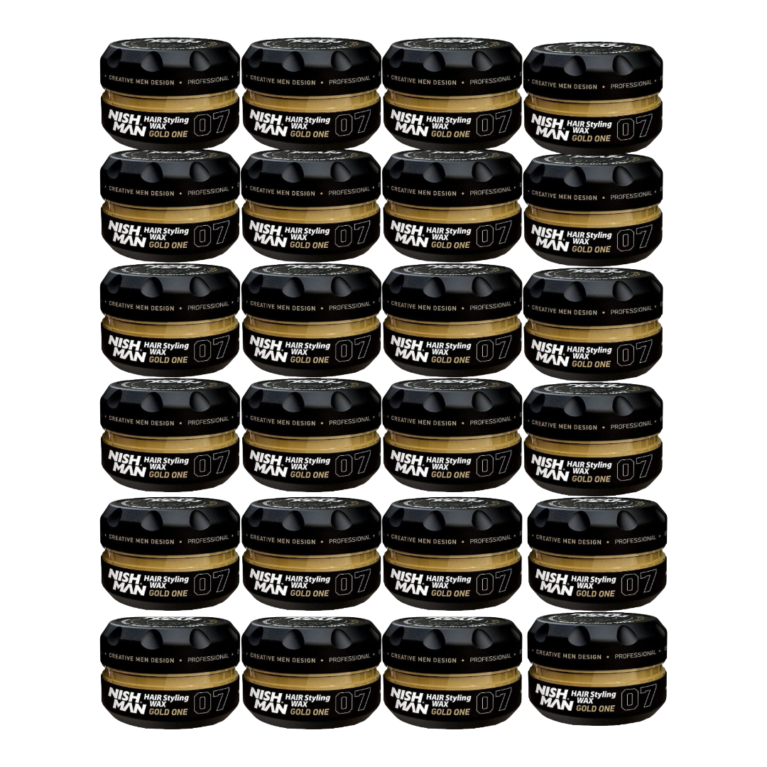 Nish Man Wax Gold One 07 - 150 ML - 24 Stück