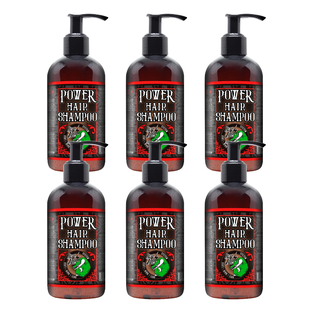 HEY JOE! Power Haarshampoo 250 ml - 6 Pack