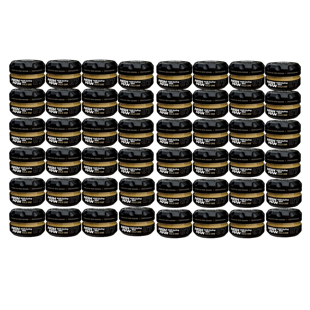 Nish Man Wax Gold One 07 - 150 ML - 48 Stück