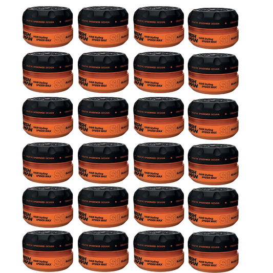 Nish Man Spider Hairwax S1 Black Widow 150ml - 24 Pieces