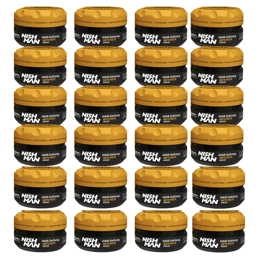 Nish Man Haarstyling-Mattpaste M1 - 100 ml - 24 Stück