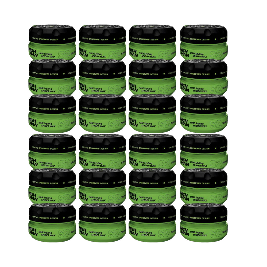 Nish Man S2 Spider Wax 150ml - 24 STUKS