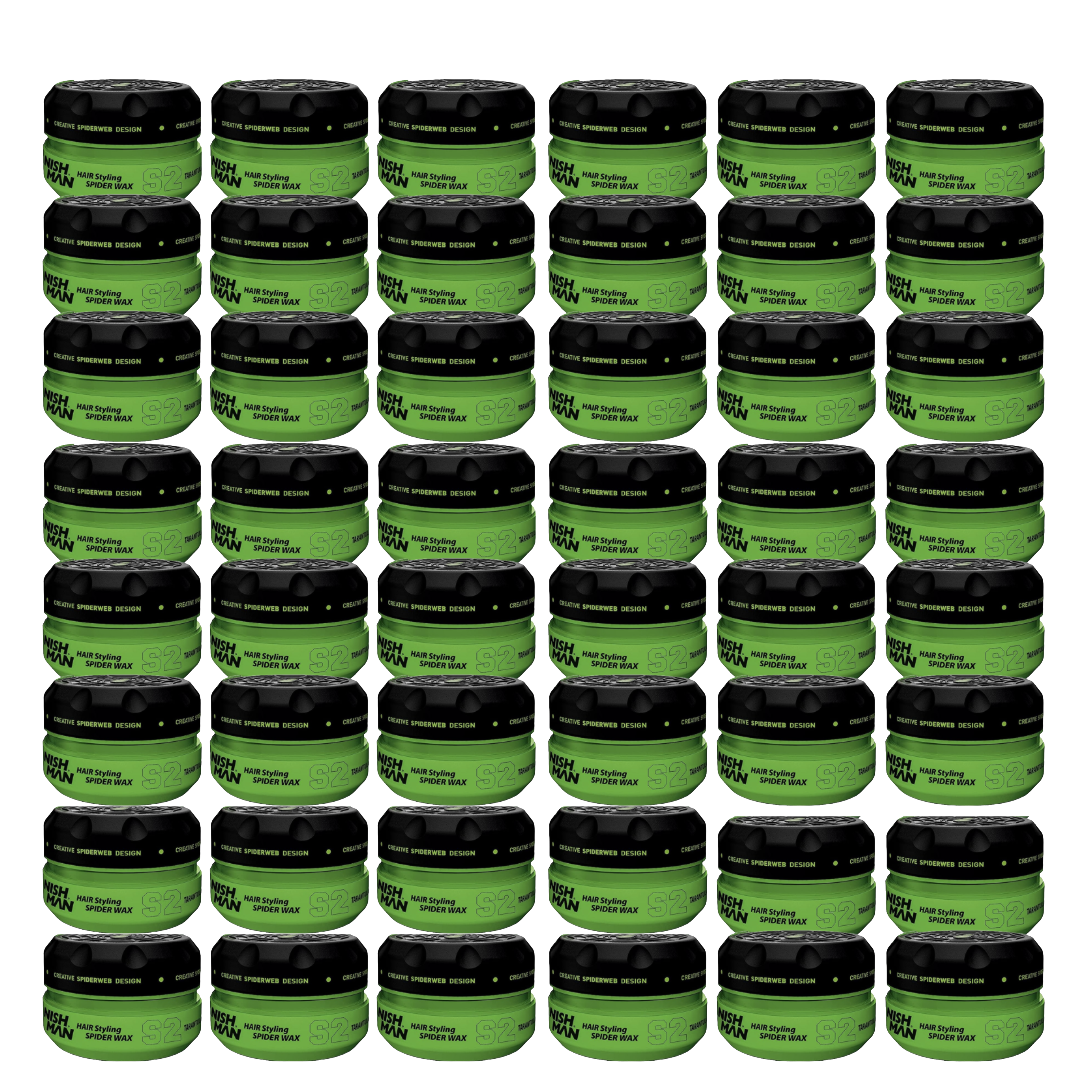 Nish Man S2 Spider Wax 150ml - 48 STUKS
