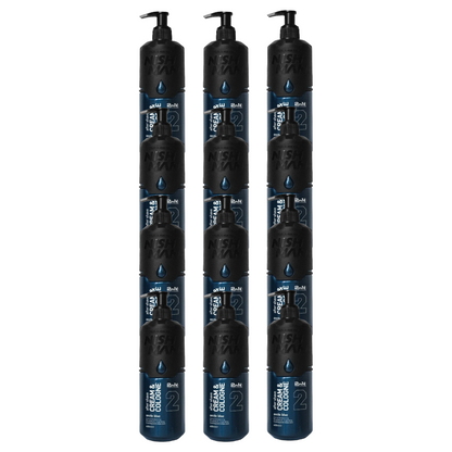 Nish Man Aftershave Cream & Cologne Arctic Blue 400 ml - 12 Pieces