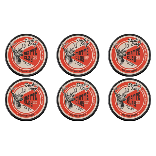 Dark Stag Matte Klei 100ml - 6 Pack