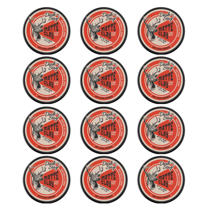Dark Stag Matte Klei 100ml - 12 Pack