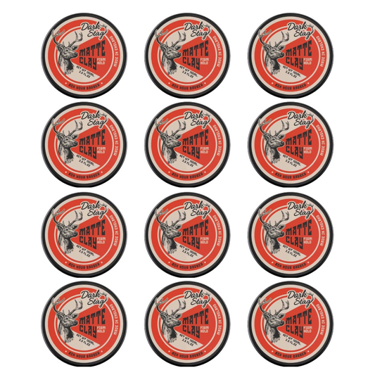 Dark Stag Matte Klei 100ml - 12 Pack