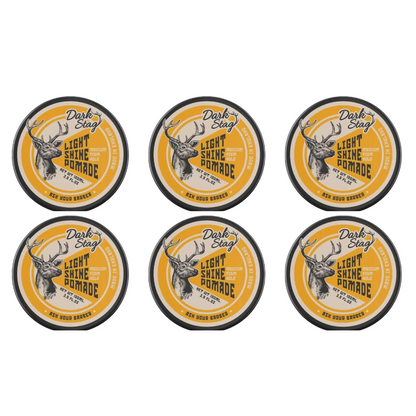 Dark Stag Light Shine Pomade 100ml - 6 Pack
