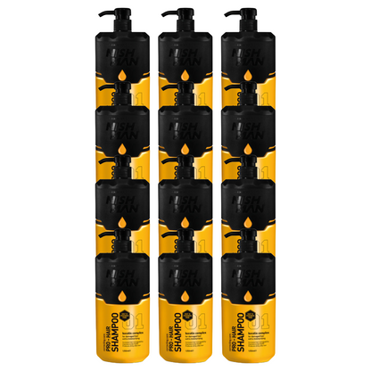 Nishman Zout- en Parabeenvrije Shampoo 1250 ml - 12 Stuks