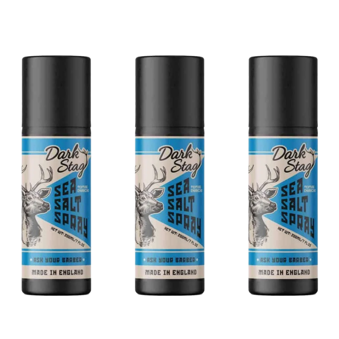 Dark Stag Sea Salt Spray 200ml - 3 Pack