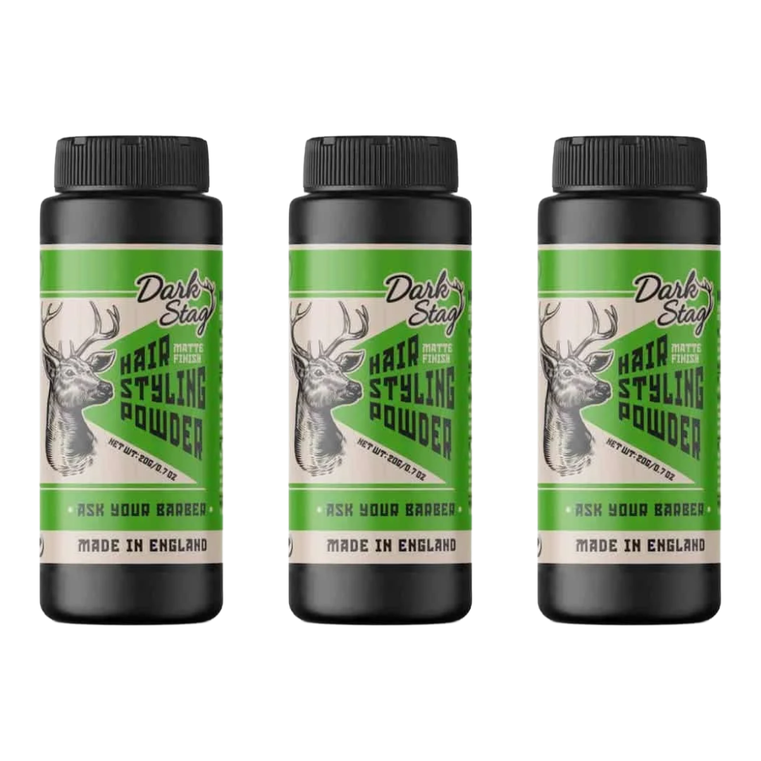 Dark Stag Styling Powder 20g - 3 Pack