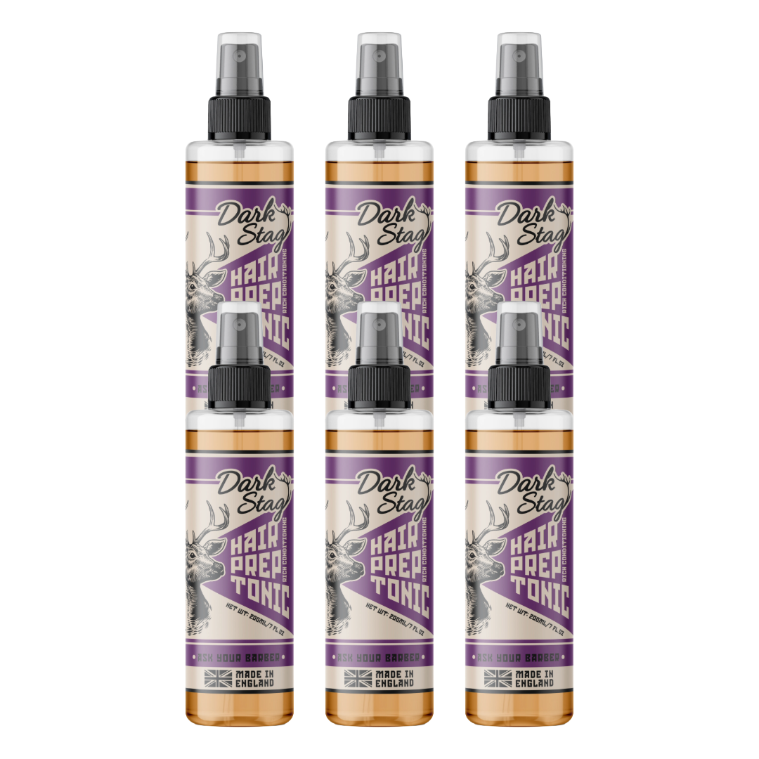 Dark Stag Hair Prep Tonic 200ml - 6 Pack