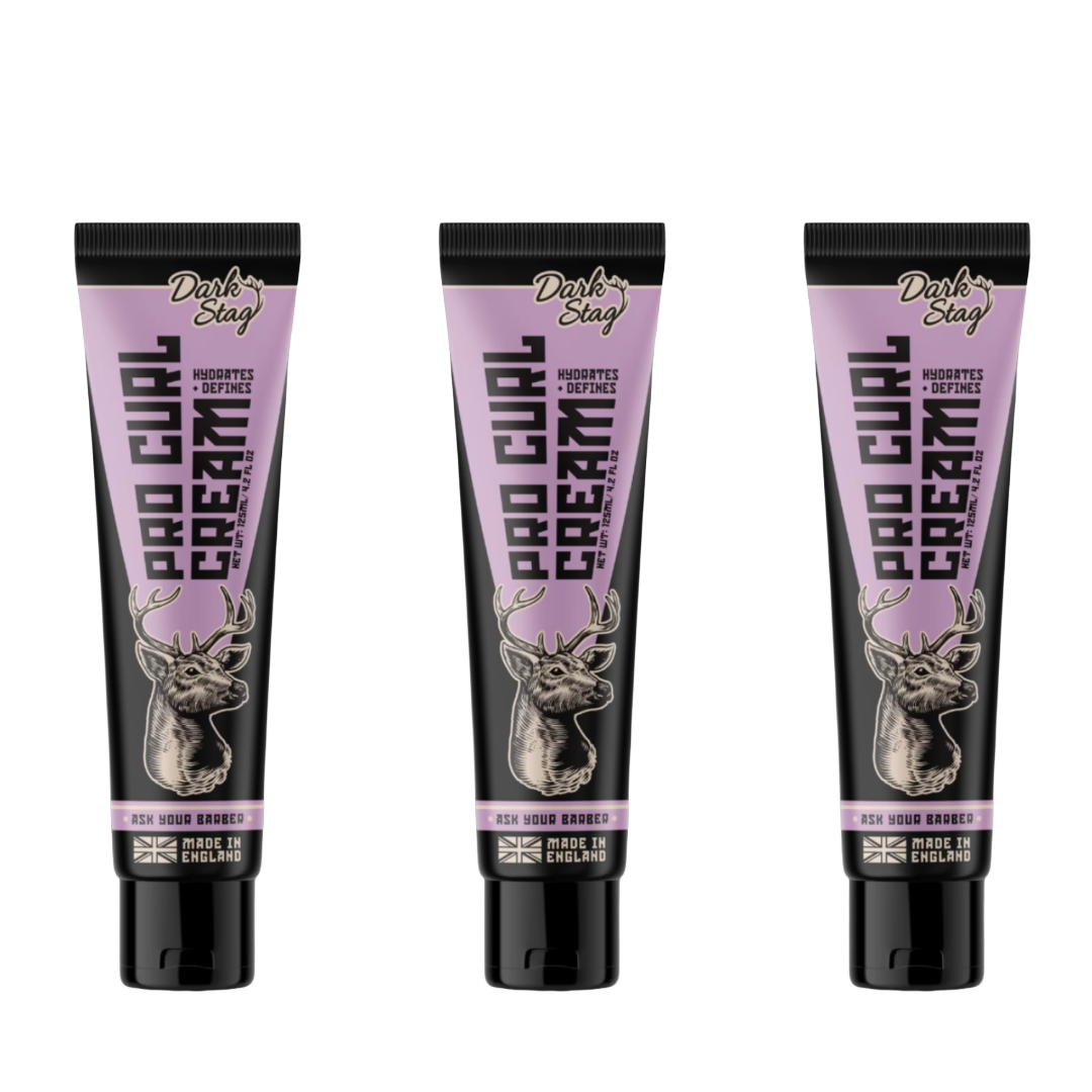 Dark Stag Pro Curl Cream 125ml - 3 Pack