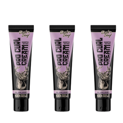 Dark Stag Pro Curl Cream 125ml - 3 Pack